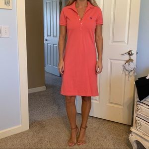 Polo collared dress